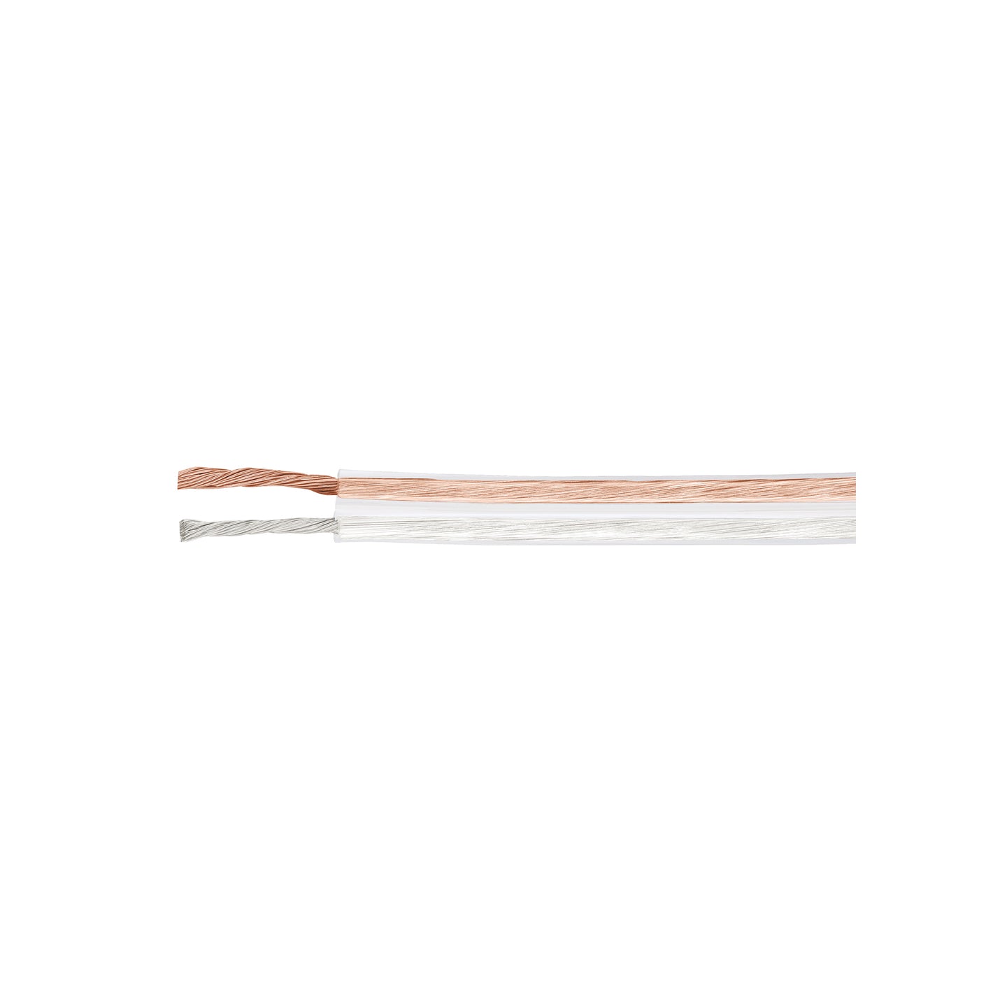 CABO-18P Rollo de 100 m cable polarizado transparente p/bocina 18 AWG
