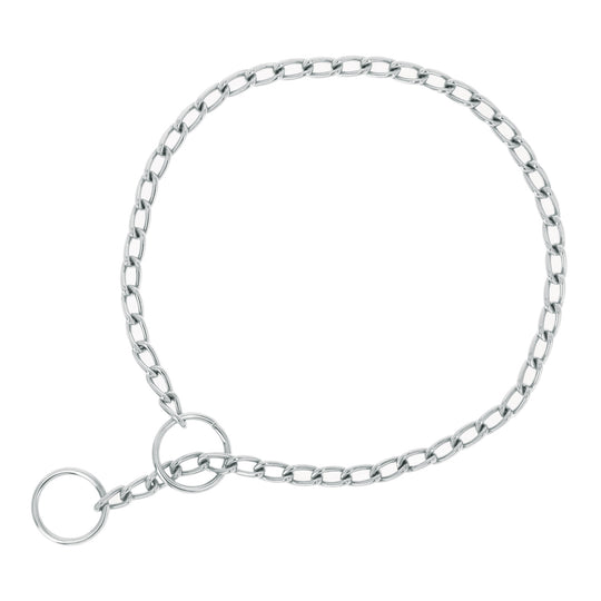 CACA-20 Collar de entrenamiento para perro, 45 cm, eslabón 2 mm