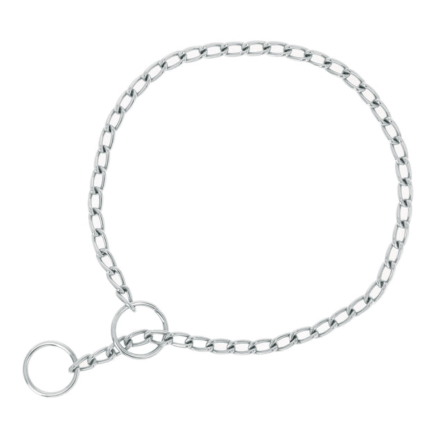 CACA-20 Collar de entrenamiento para perro, 45 cm, eslabón 2 mm