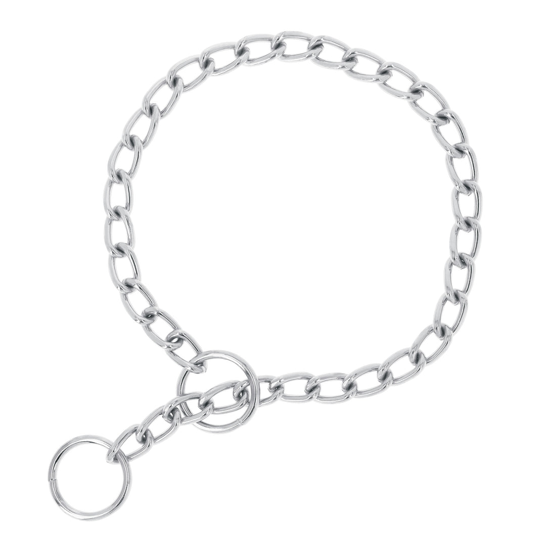 CACA-35 Collar de entrenamiento para perro, 55 cm, eslabón 3.5 mm