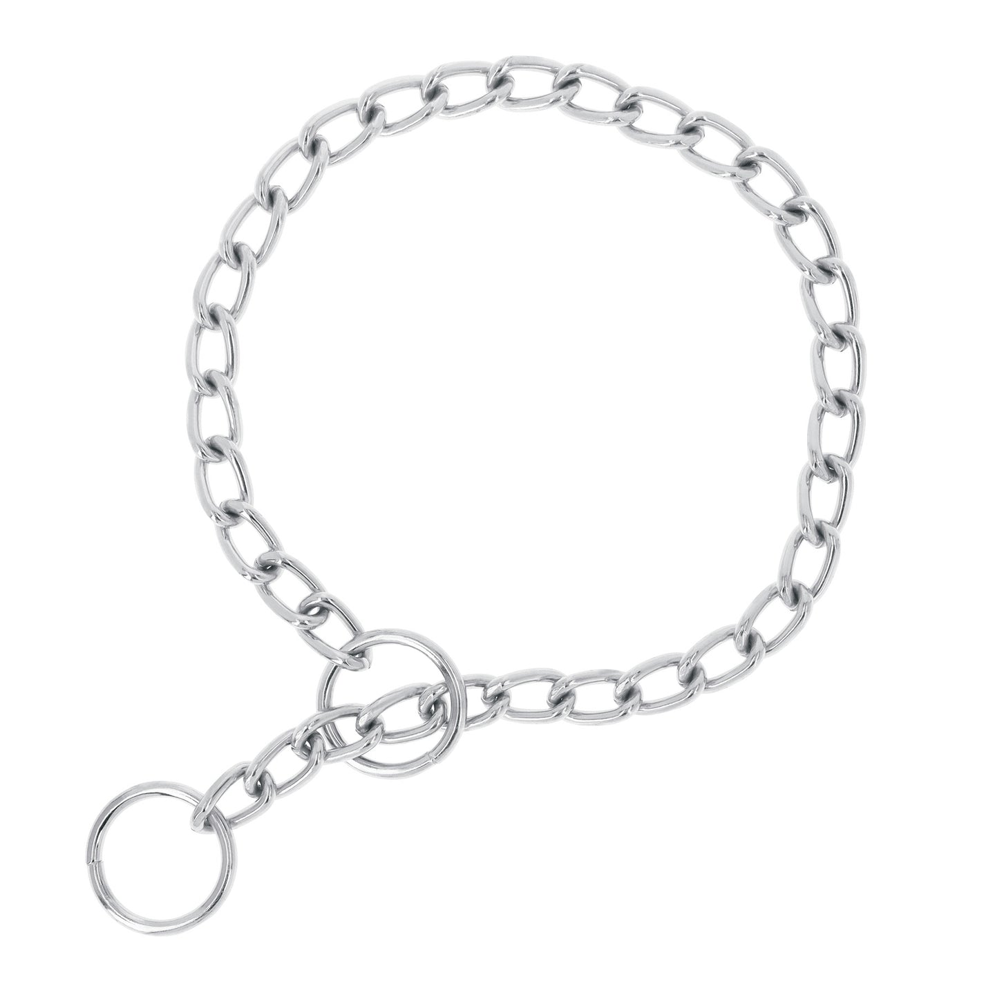 CACA-35 Collar de entrenamiento para perro, 55 cm, eslabón 3.5 mm