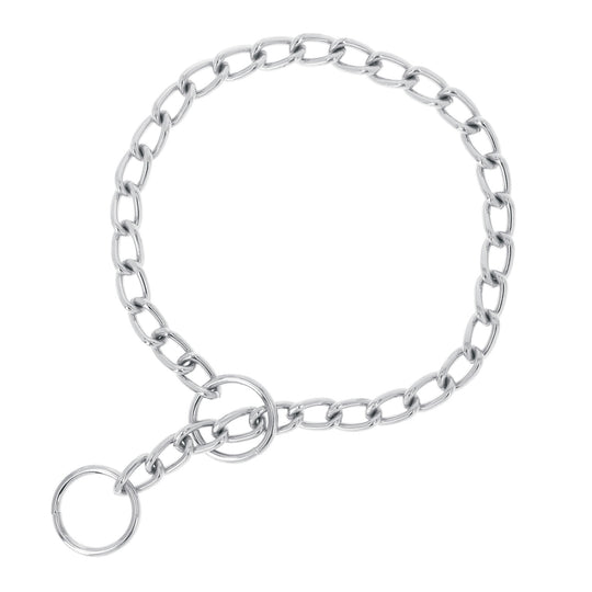 CACA-35 Collar de entrenamiento para perro, 55 cm, eslabón 3.5 mm
