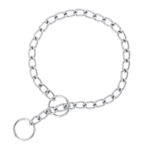 CACA-35 Collar de entrenamiento para perro, 55 cm, eslabón 3.5 mm