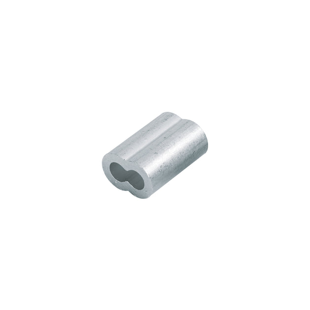 CAD-1/4 Bolsa con 50 casquillos dobles de aluminio, 1/4", FIERO