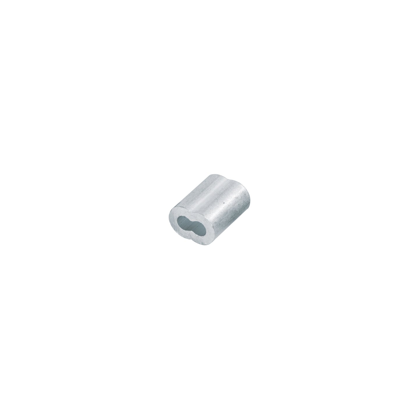 CAD-1/8 Bolsa con 50 casquillos dobles de aluminio, 1/8", FIERO
