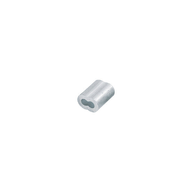 CAD-1/8 Bolsa con 50 casquillos dobles de aluminio, 1/8", FIERO