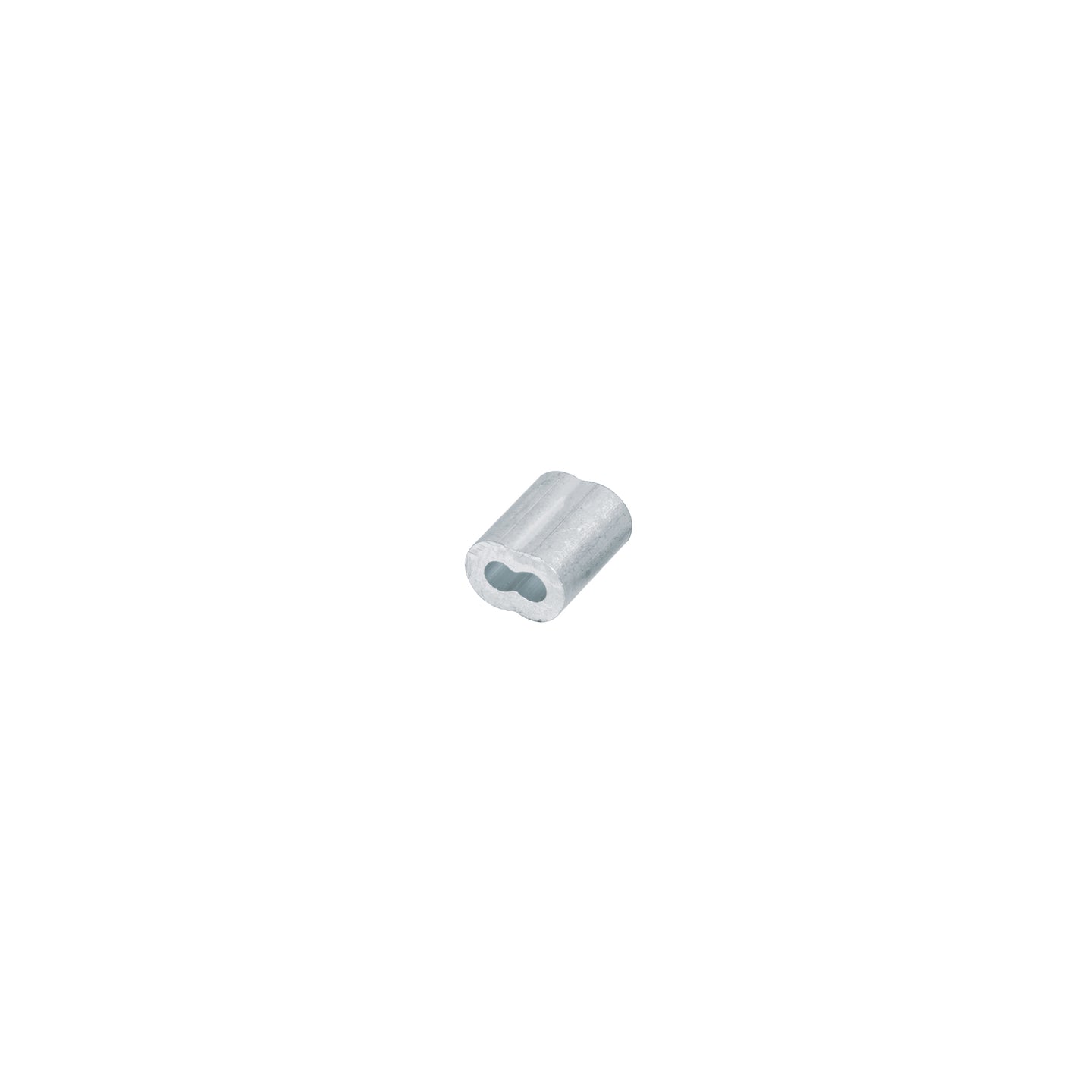 CAD-3/32 Bolsa con 50 casquillos dobles de aluminio, 3/32", FIERO