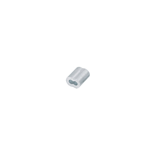 CAD-3/32 Bolsa con 50 casquillos dobles de aluminio, 3/32", FIERO