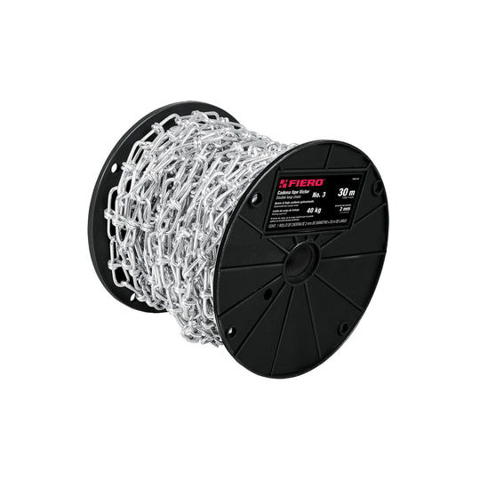 CADE-20 Metro de cadena tipo Víctor de 2.0 mm en carrete de 30 m