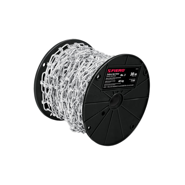 CADE-20 Metro de cadena tipo Víctor de 2.0 mm en carrete de 30 m