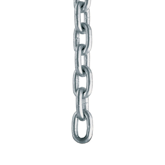 CAGA-1/4 Metro de cadena galvanizada de 1/4", 35 m en cubeta, FIERO