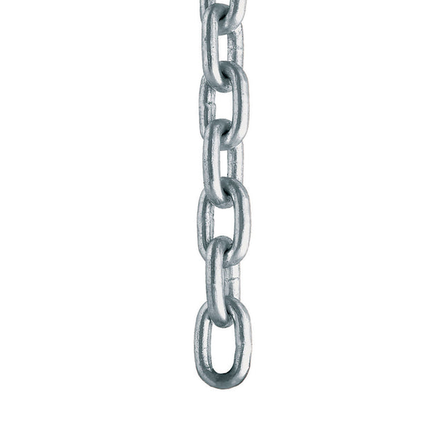 CAGA-1/4 Metro de cadena galvanizada de 1/4", 35 m en cubeta, FIERO