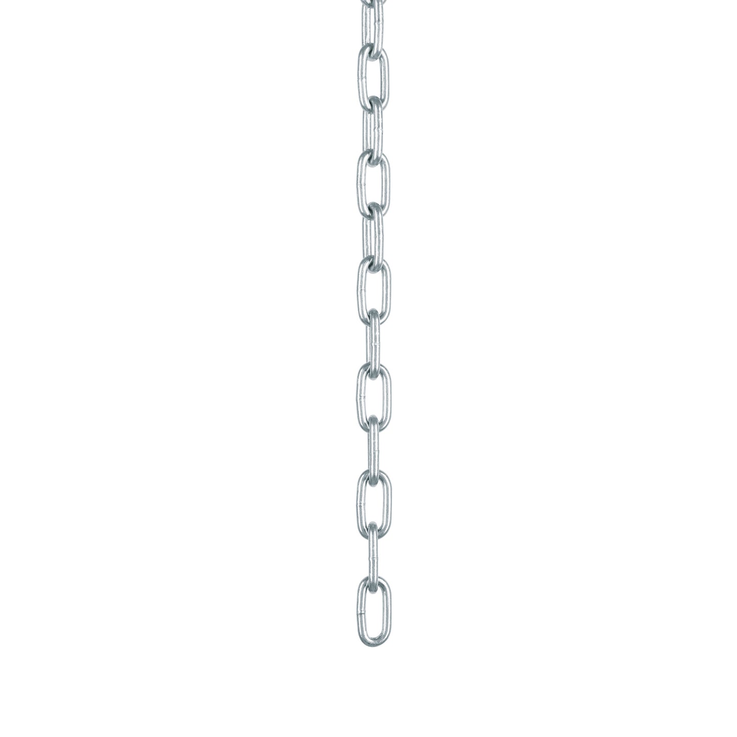 CAGA-1/8 Metro de cadena galvanizada de 1/8", 75 m en cubeta, FIERO
