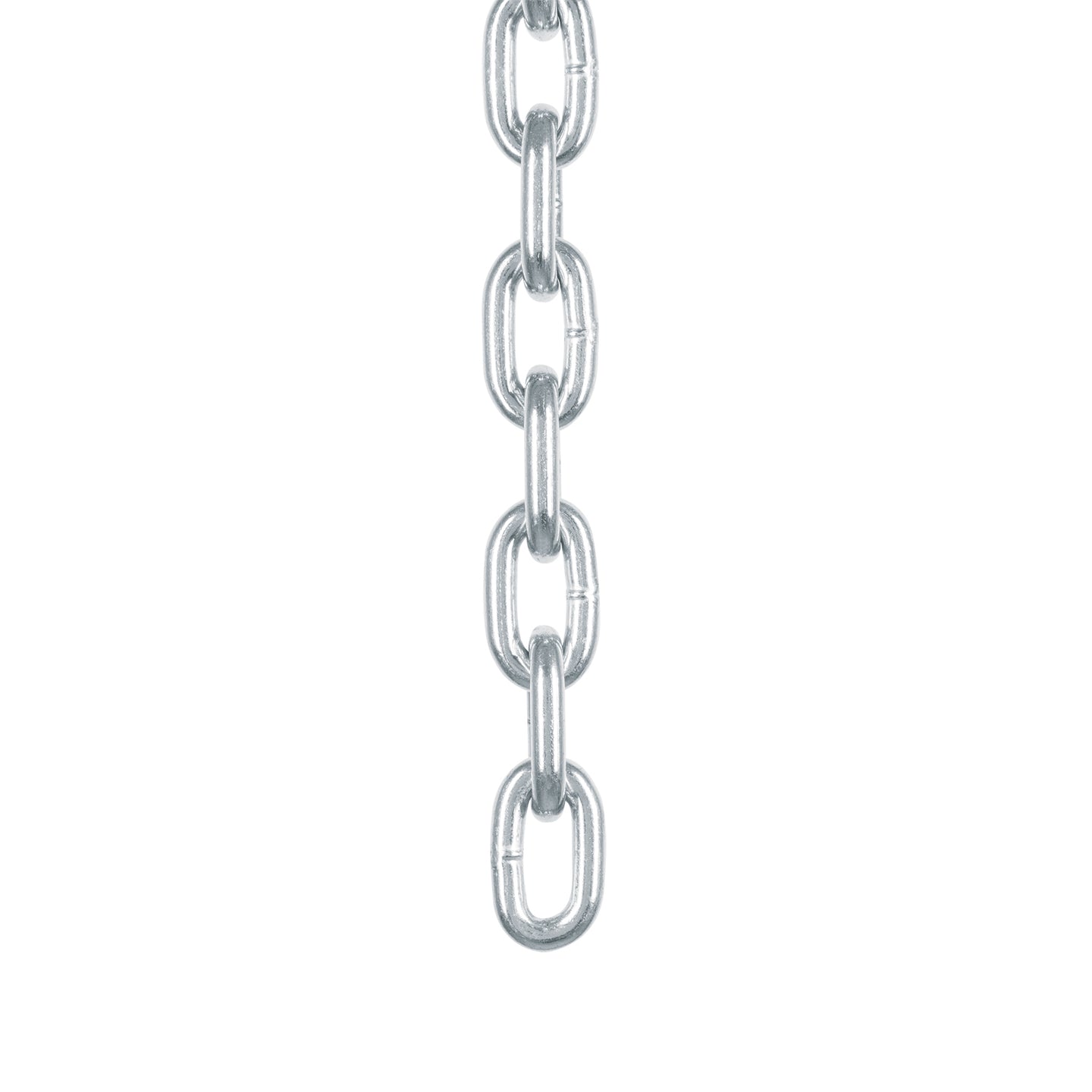 CAGA-3/8 Metro de cadena galvanizada de 3/8", 10 m en cubeta, FIERO
