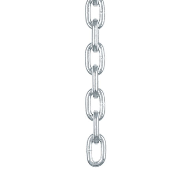CAGA-3/8 Metro de cadena galvanizada de 3/8", 10 m en cubeta, FIERO