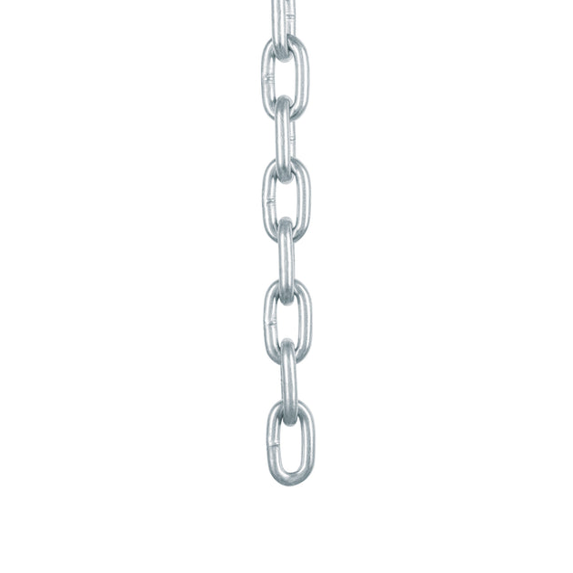 CAGA-5/16 Metro de cadena galvanizada de 5/16", 20 m en cubeta, FIERO