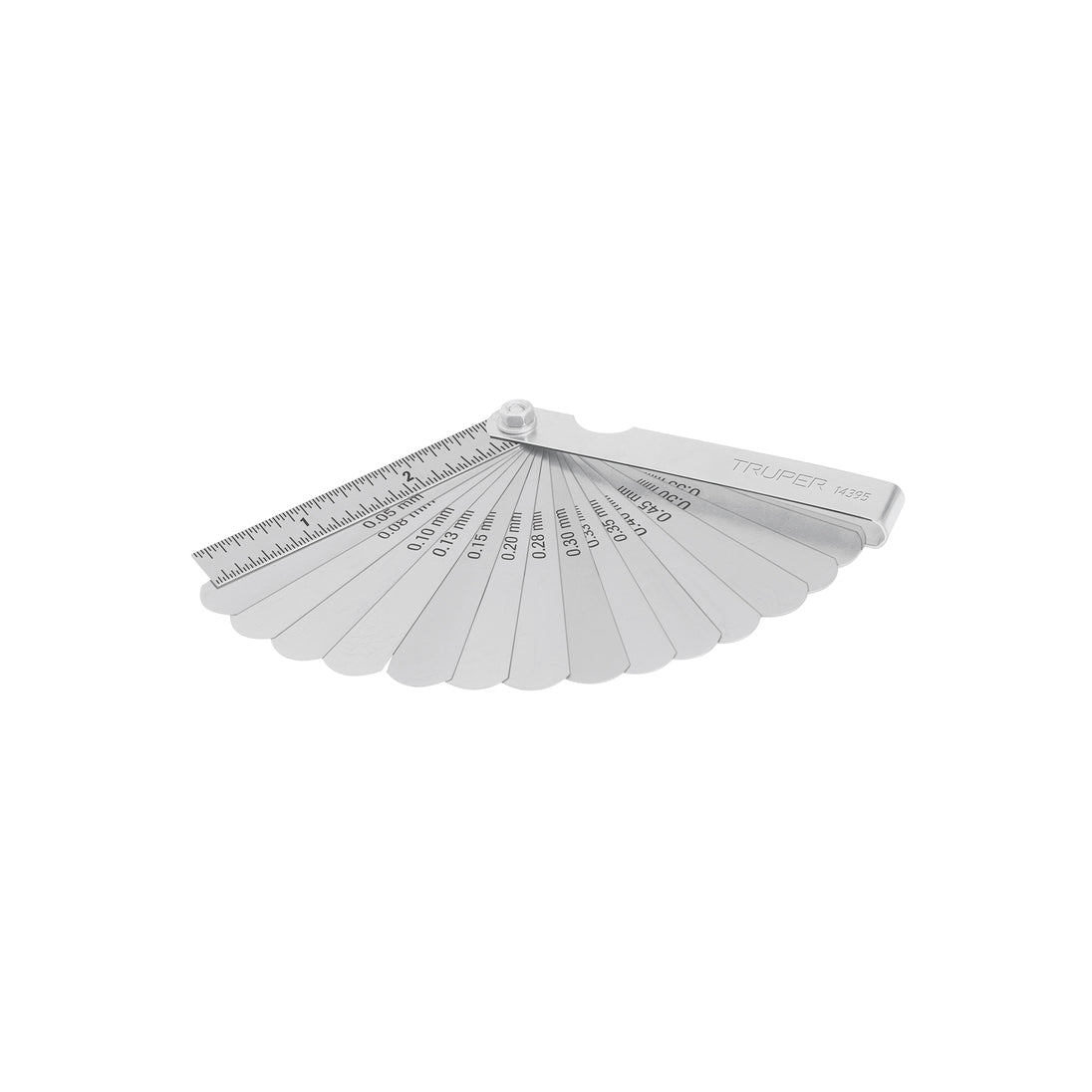 CAL-15 Calibrador de 15 hojas std / mm, Truper