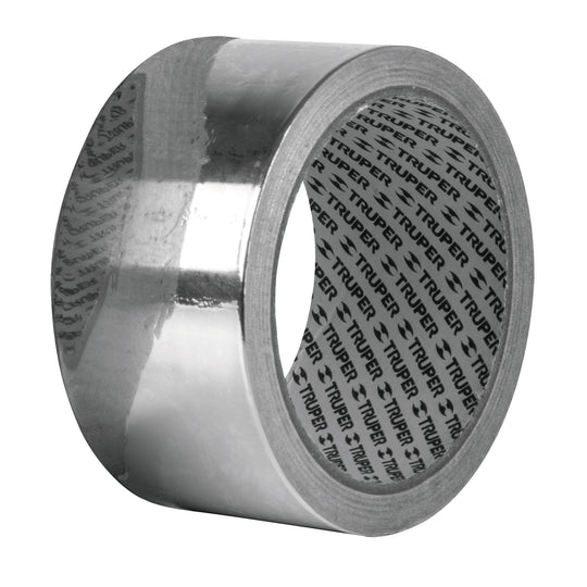 CALU-10 Cinta de aluminio de 48 mm x 10 m, Truper