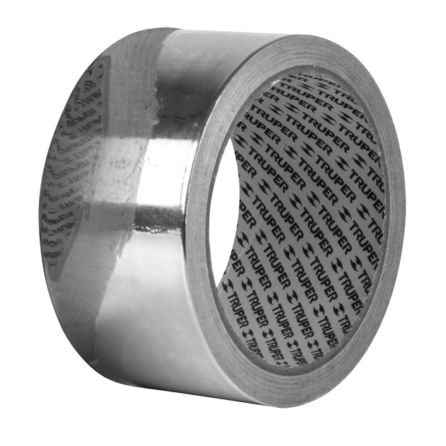 CALU-10 Cinta de aluminio de 48 mm x 10 m, Truper