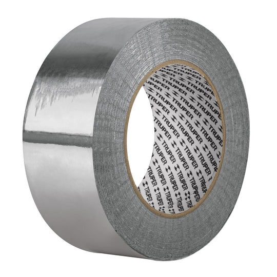 CALU-30 Cinta de aluminio de 48 mm x 30 m, Truper