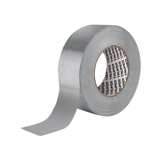 CALU-50 Cinta de aluminio de 48 mm x 50 m, Truper