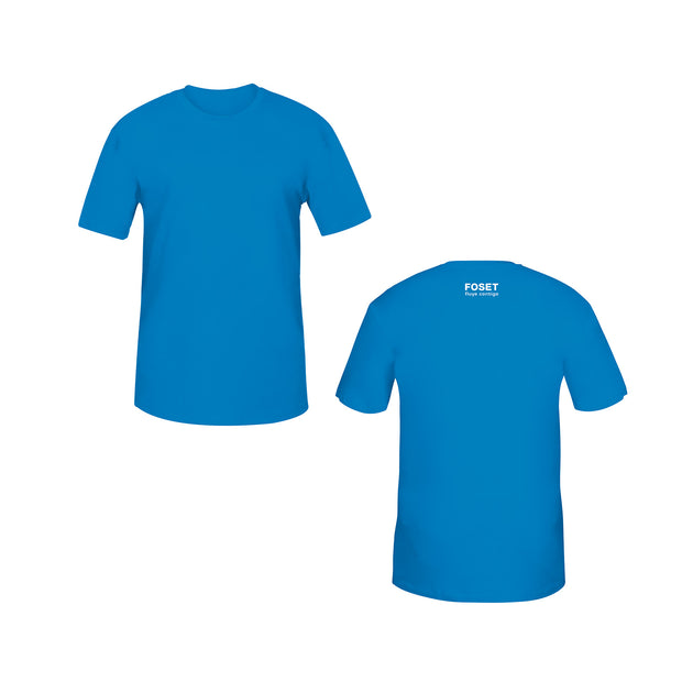 CAM-FOS-38 Playera cuello redondo para hombre, azul, M, Truper