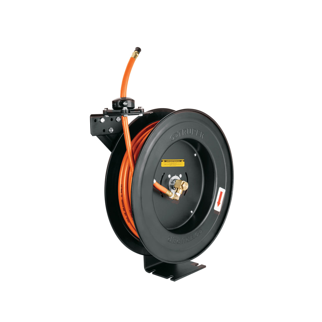 CAMAI-15 Manguera para compresor,de hule,15m x 3/8",carrete retráctil