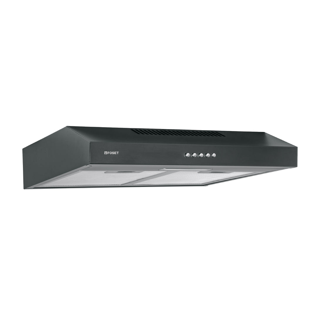CAME-50M Campana extractora 50 cm, empotrable, negra, FOSET