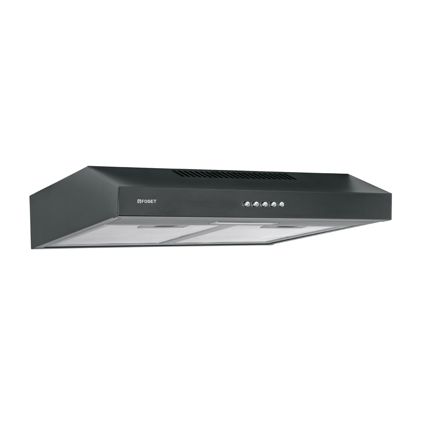 CAME-50M Campana extractora 50 cm, empotrable, negra, FOSET