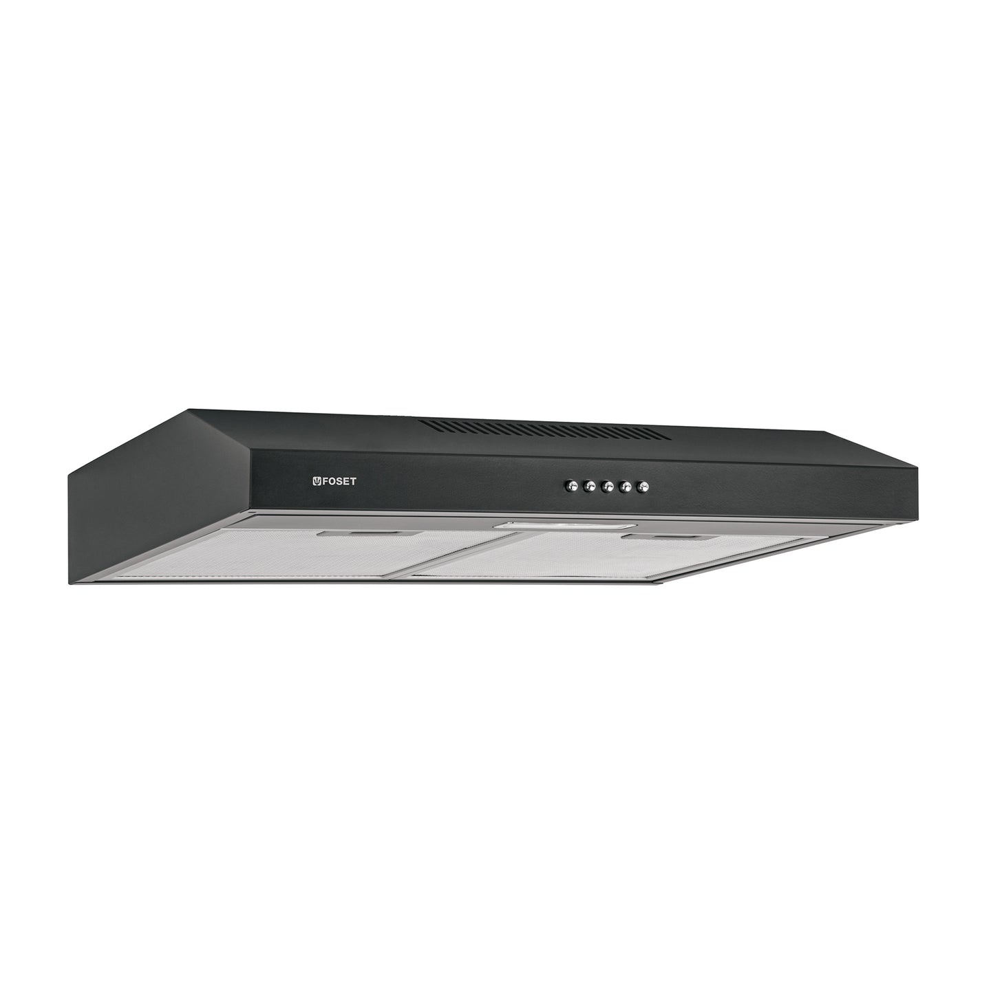 CAME-60M Campana extractora 60 cm, empotrable, negra, FOSET