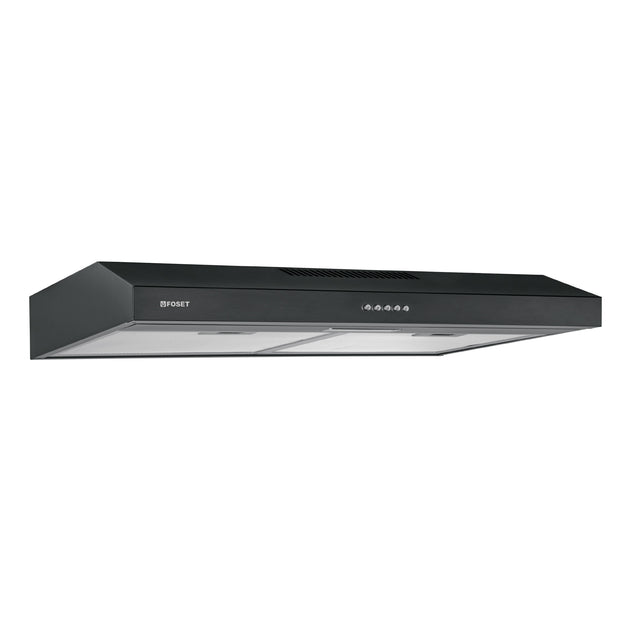 CAME-75M Campana extractora 75 cm, empotrable, negra, FOSET