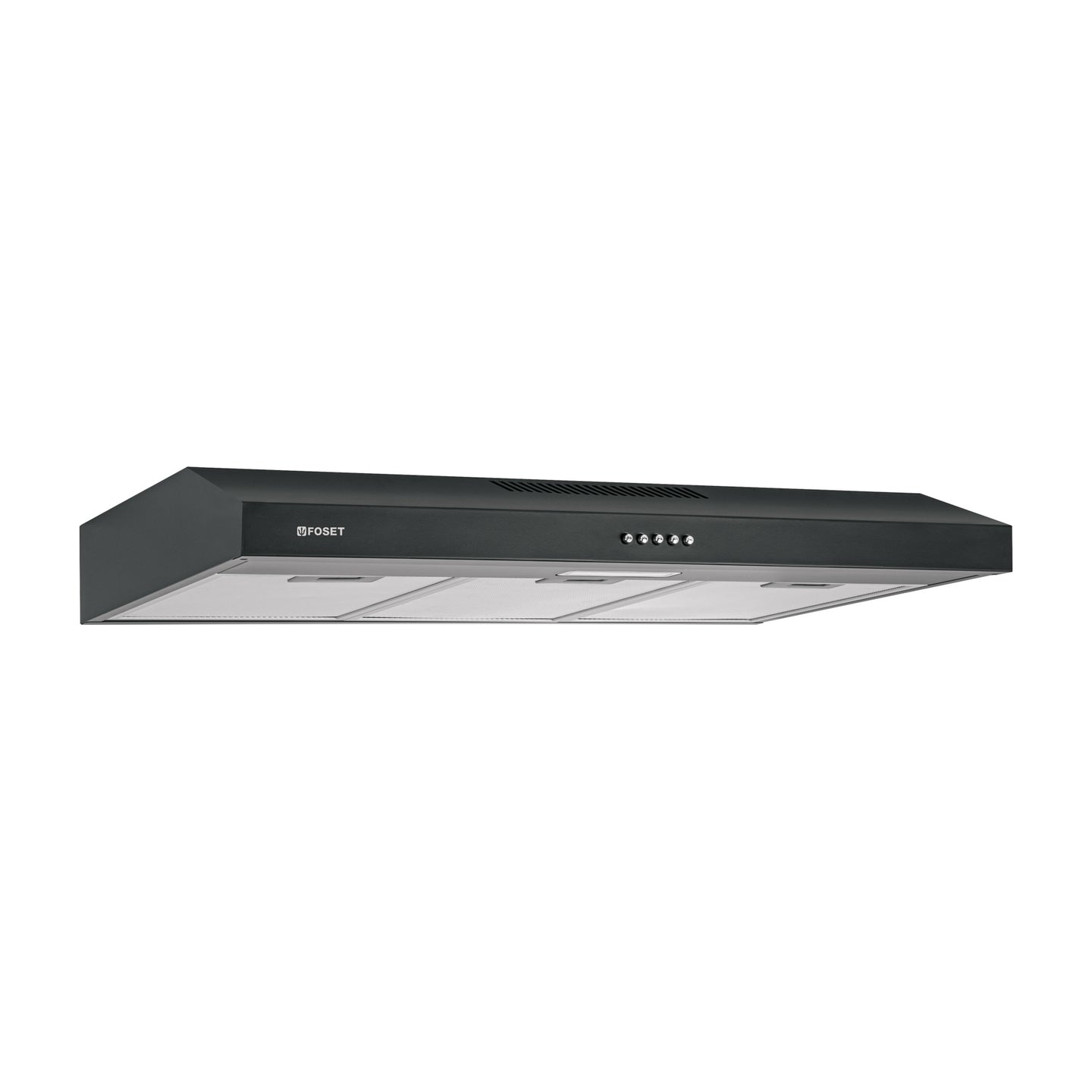 CAME-80M Campana extractora 80 cm, empotrable, negra, FOSET