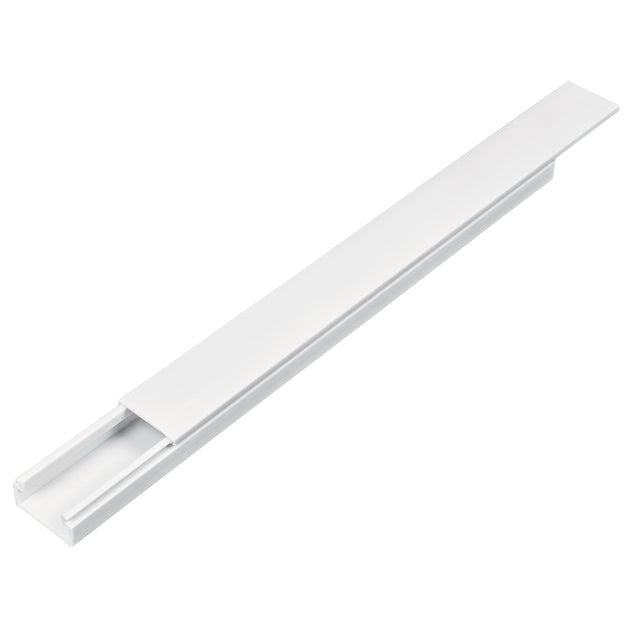 CAN-1020A Canaleta de 1 vía 10 x 20 mm, con adhesivo, VOLTECK