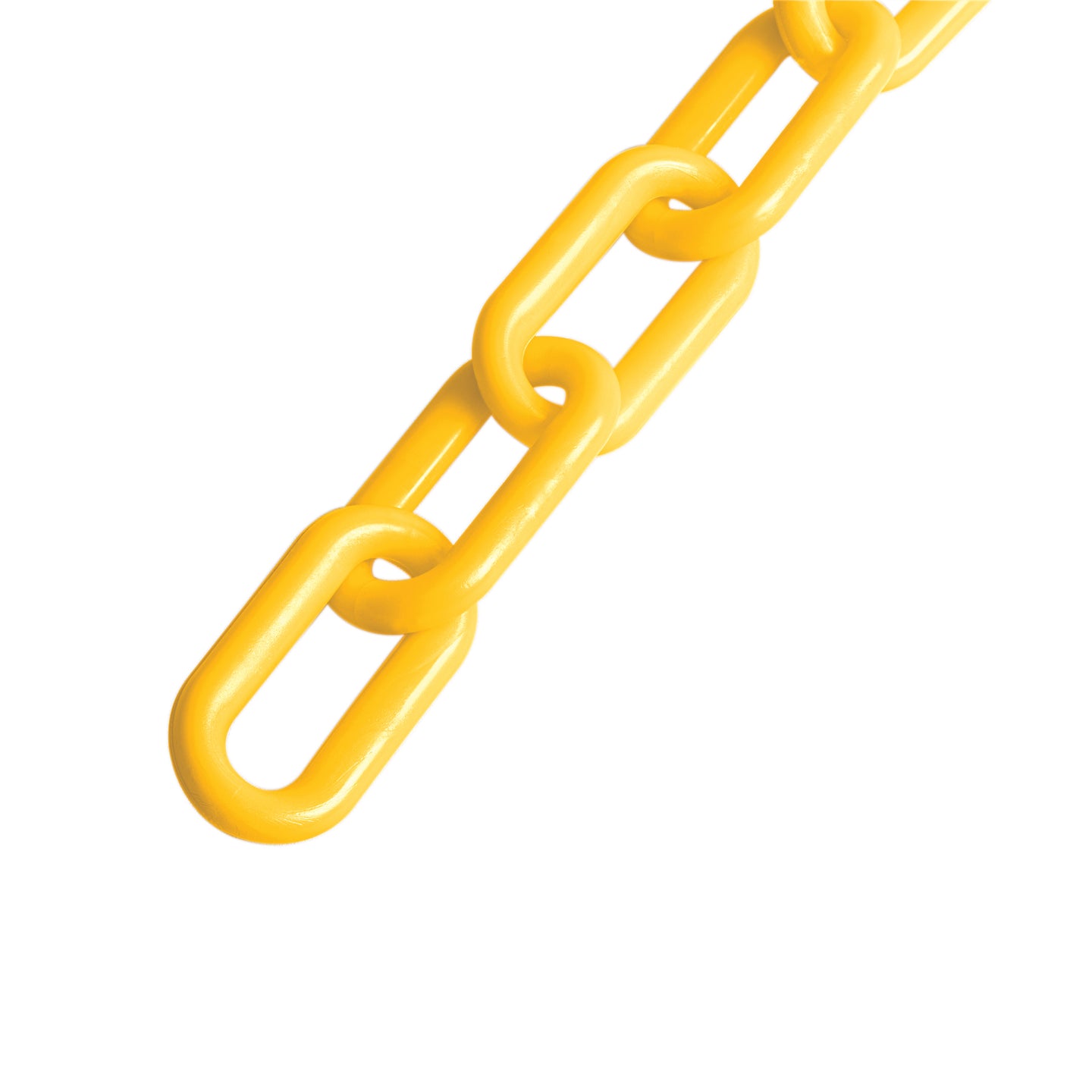 CAPL-8M Metro de cadena de 8 mm de plástico amarilla, carrete de 25m