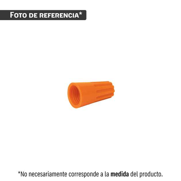 Capuchón Roscable Volteck CAPU-1416 16-14 AWG Azul | Bolsa 10 pzas