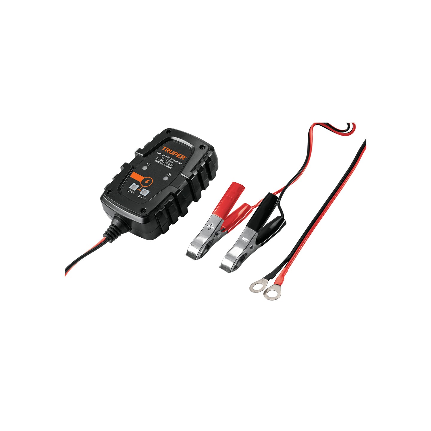 CARBA-1 Cargador / mantenedor de 1 A para baterías de 6/12V, TRUPER