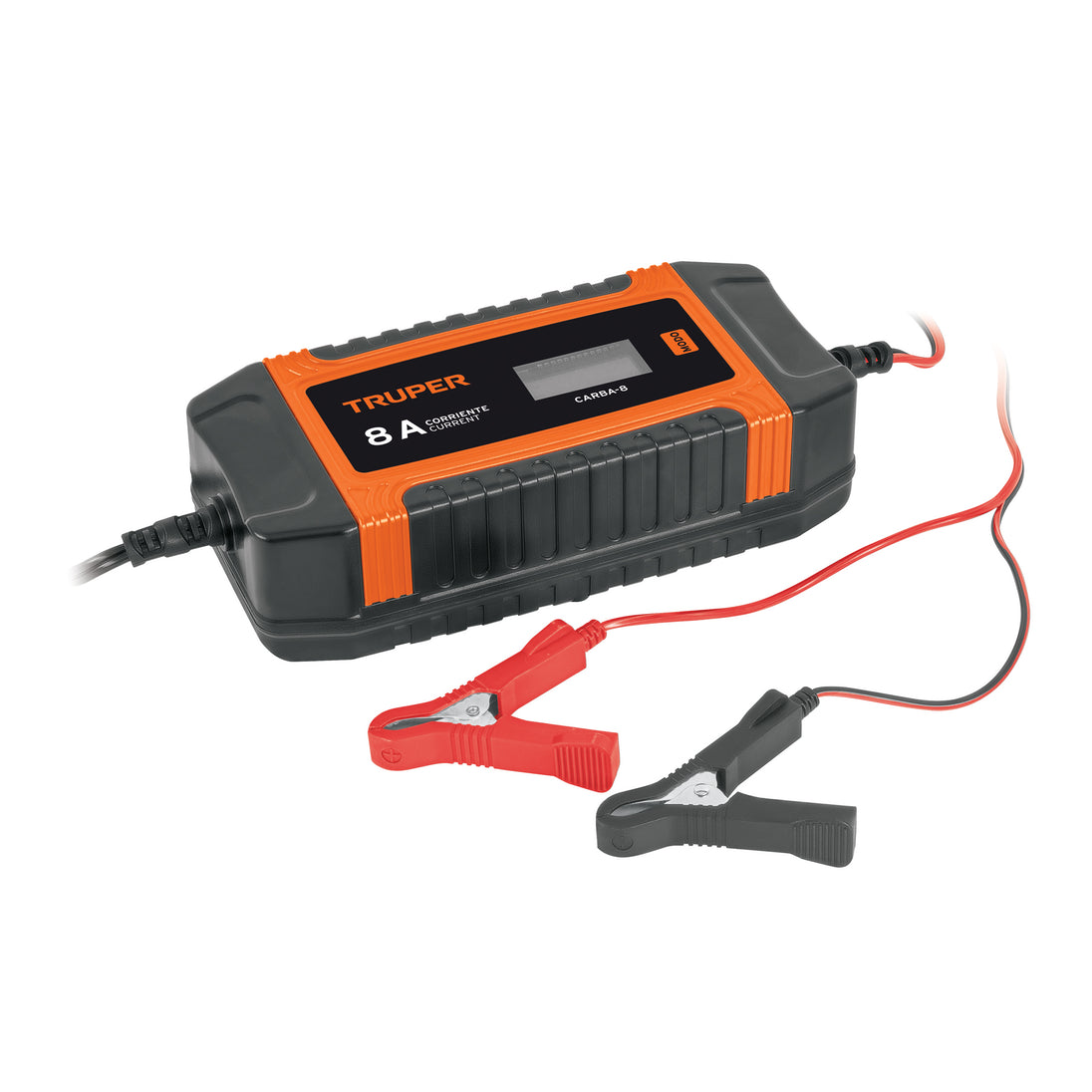 CARBA-8 Cargador / mantenedor de 8A para baterías de 12V/24V, TRUPER
