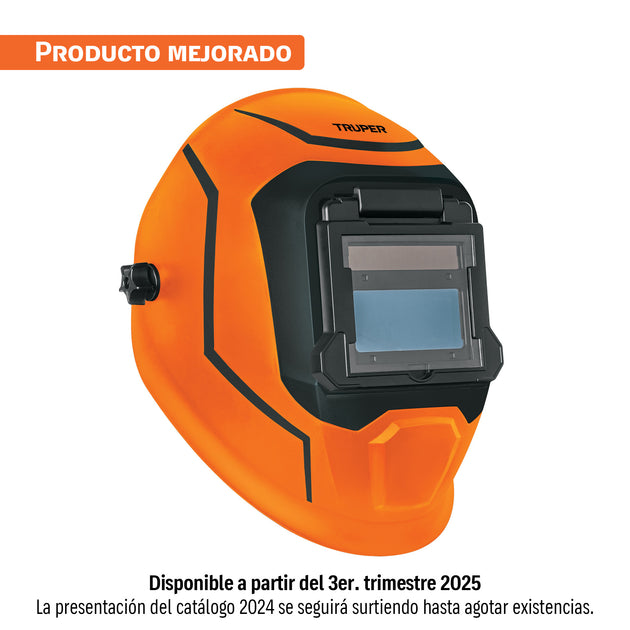 CAREL-13 Careta electrónica para soldar, 9-13, panel digital, TRUPER