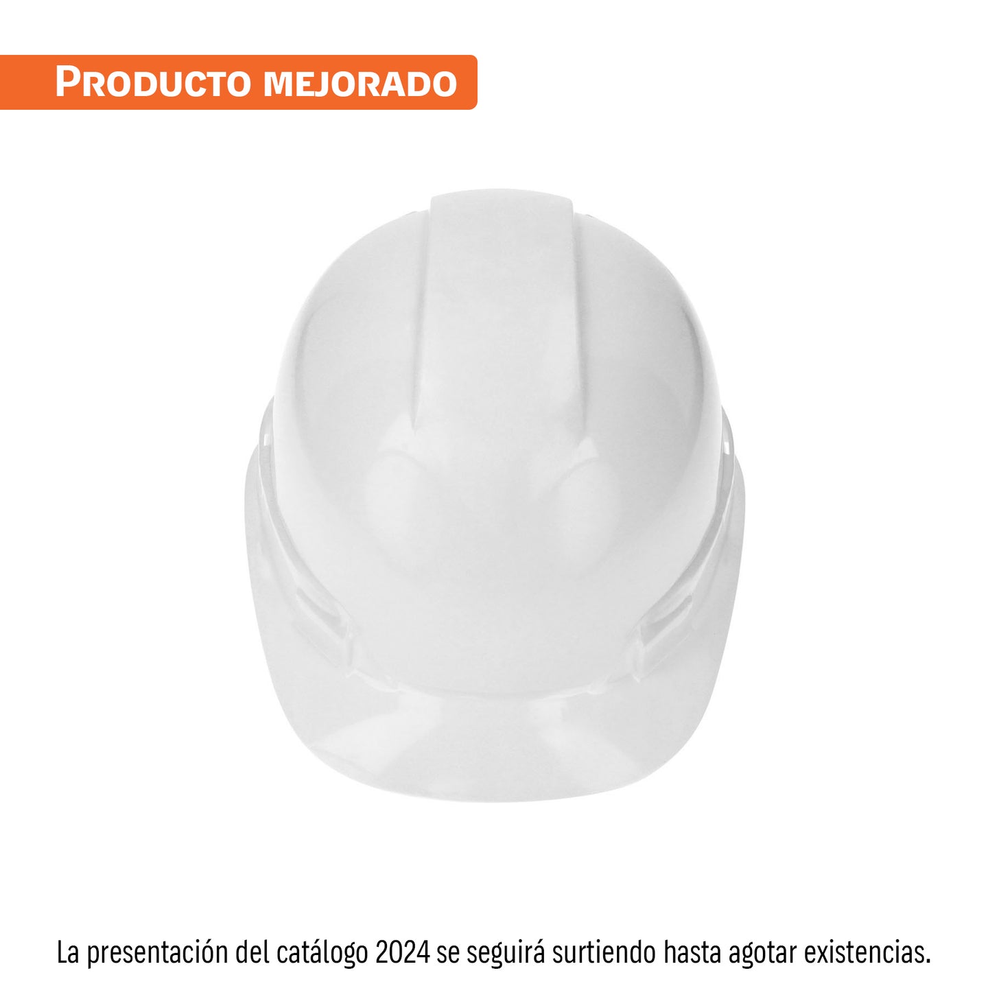 CAS-B Casco de seguridad, ajuste de matraca, blanco, Truper