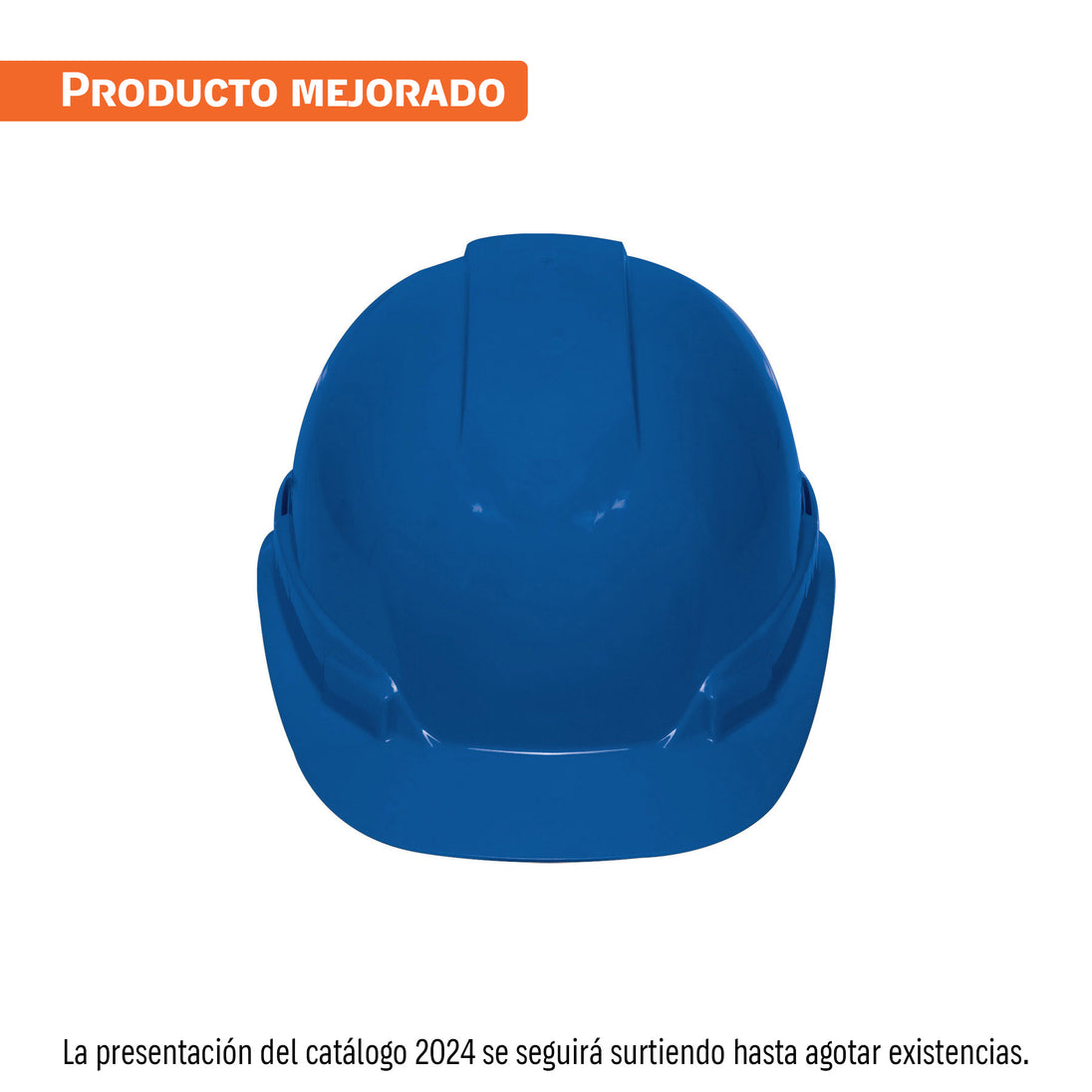 CAS-Z Casco de seguridad, ajuste de matraca, azul, Truper