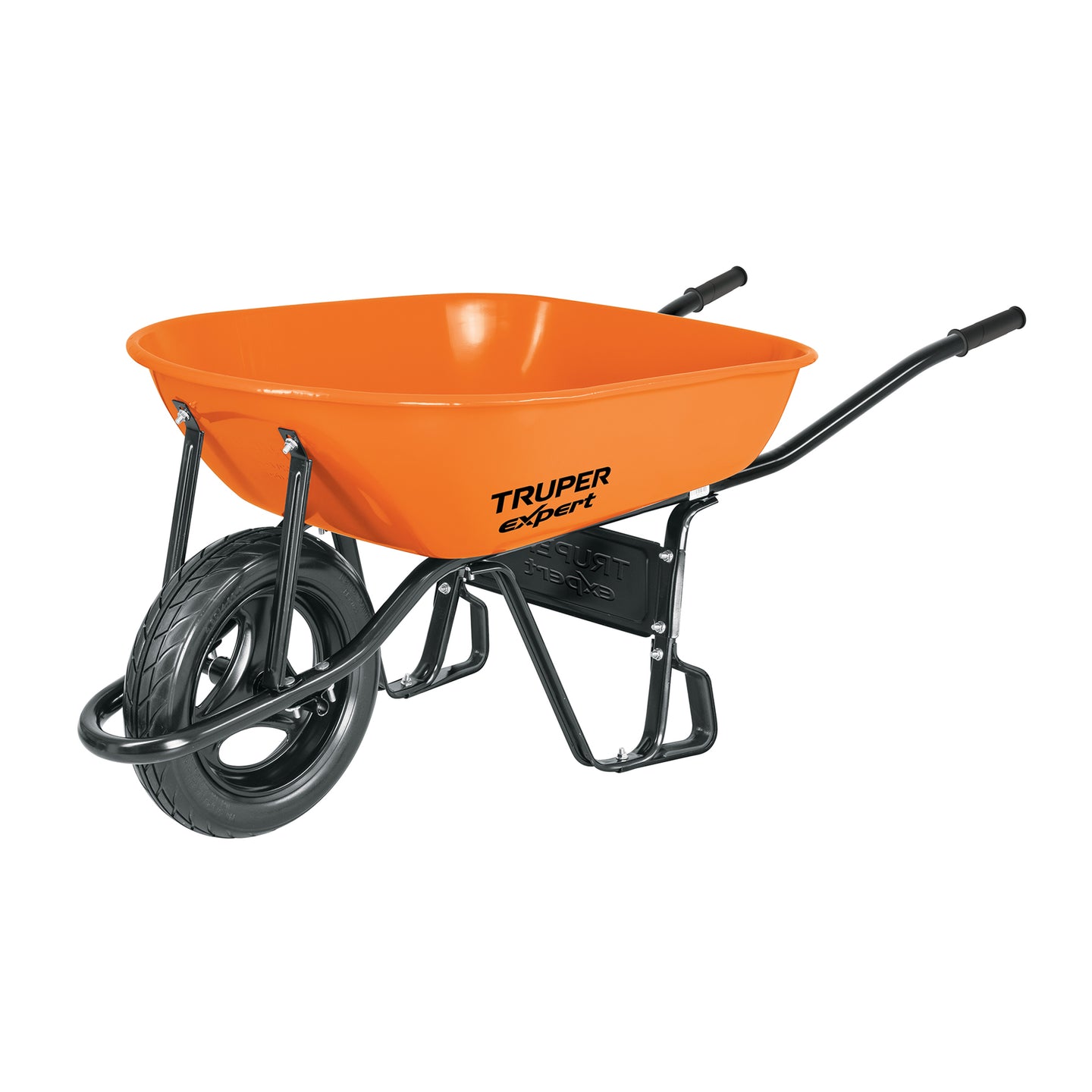 CAT 50X Carretilla 5.5ft3 Imponchable bastidor tubular,Truper Expert