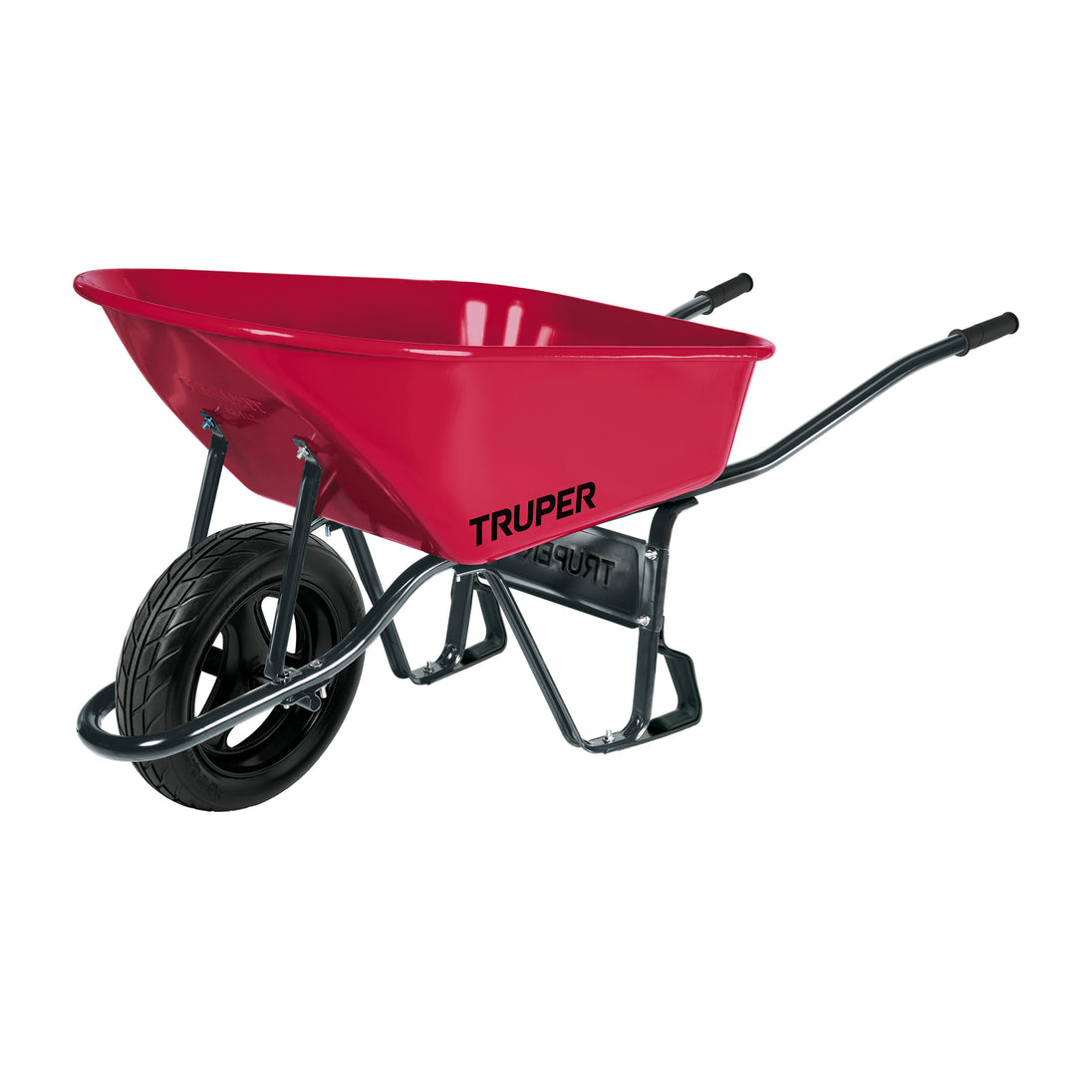 CAT-60FF Carretilla 6 ft3 Imponchable, bastidor tubular, Truper