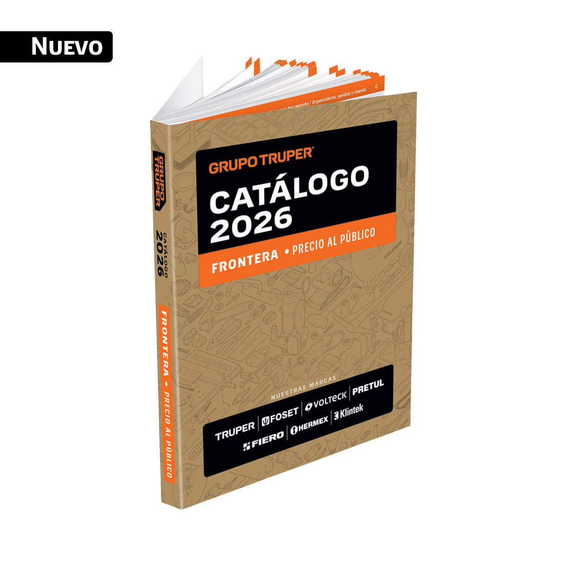Caja Herramientas Truper CATA-26FP 26" Plástica Profesional