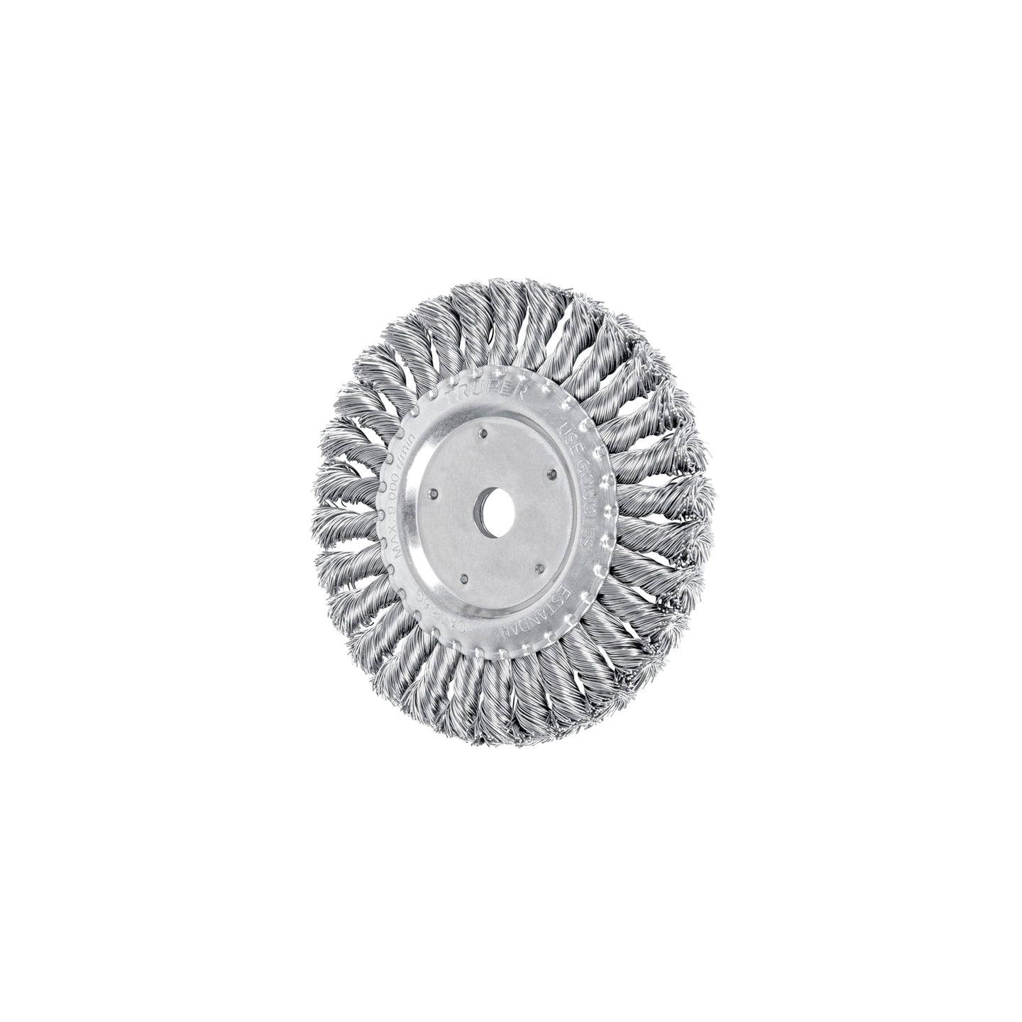 CATR-6G Carda trenzado grueso 6" x 5/8" para esmeril, Truper