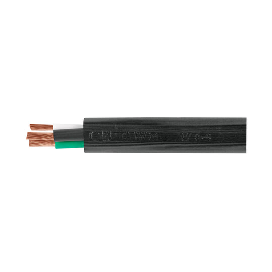 CAUR-314 Metro de cable uso extra rudo 3 x 14 AWG en rollo de 100 m