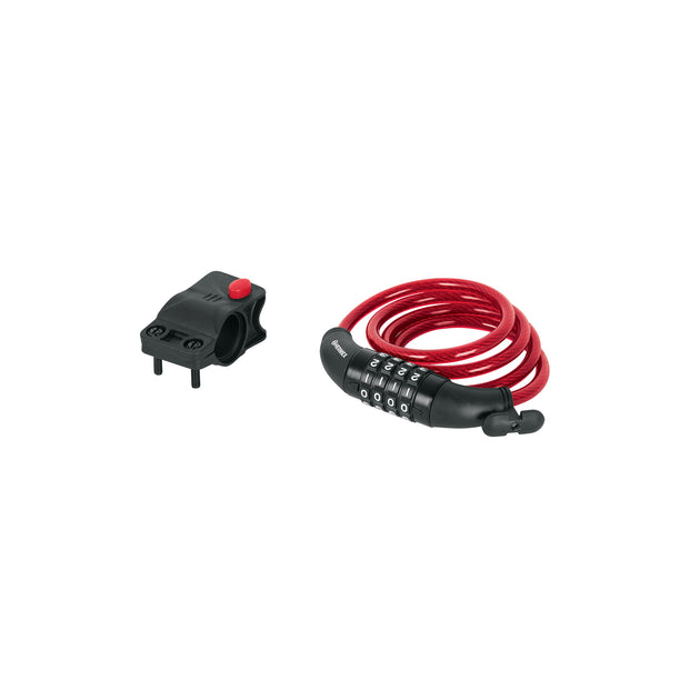 CB-8C Candado de cable con combinación, 8 mm X 1.0 m, HERMEX