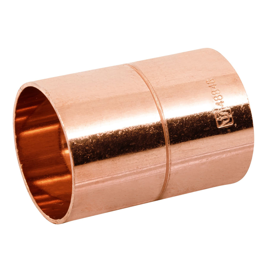 CC-264 Cople de cobre 1-1/4", con ranura, FOSET