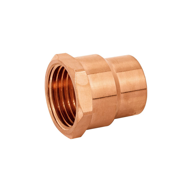 CC-601 Conector de cobre, rosca interior 1/2", FOSET