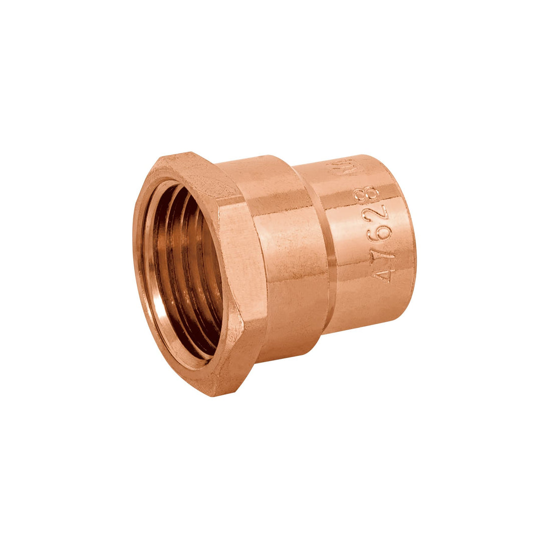 CC-601B Conector de cobre de rosca interior 1/2", FOSET BASIC