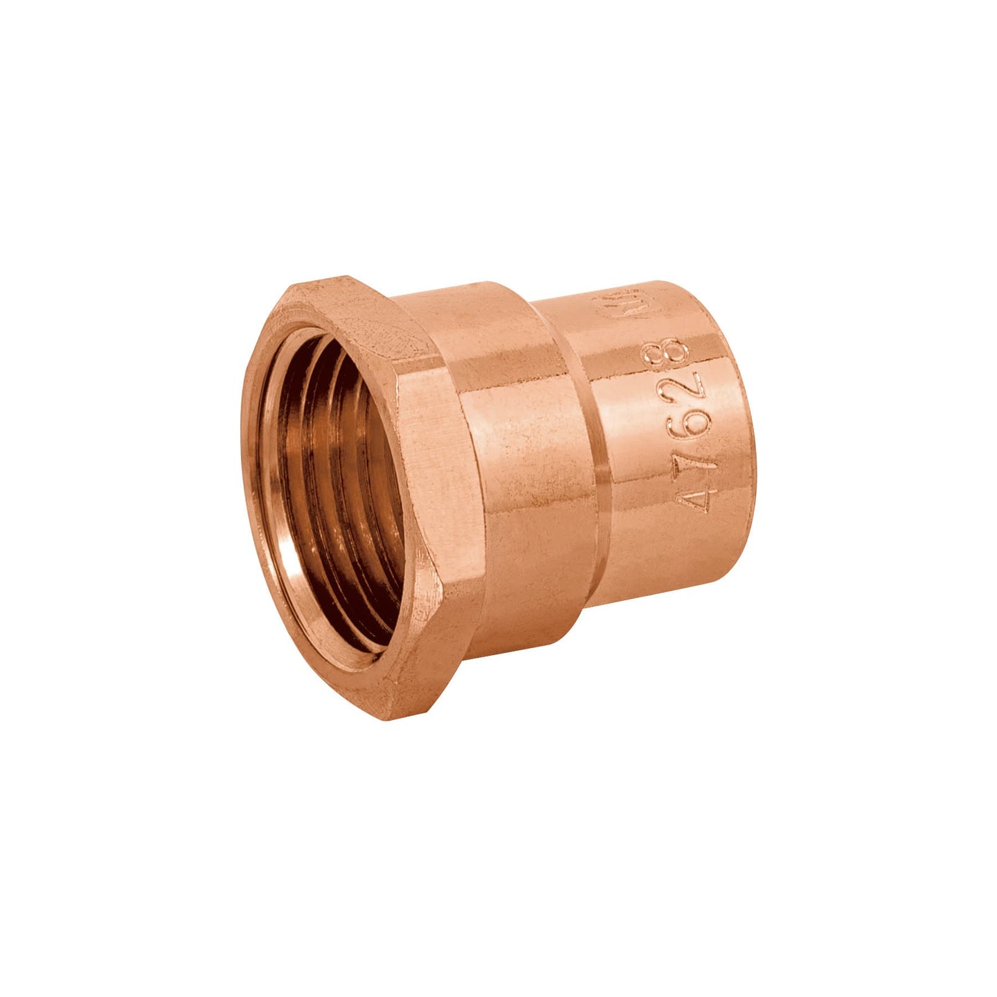 CC-601B Conector de cobre de rosca interior 1/2", FOSET BASIC